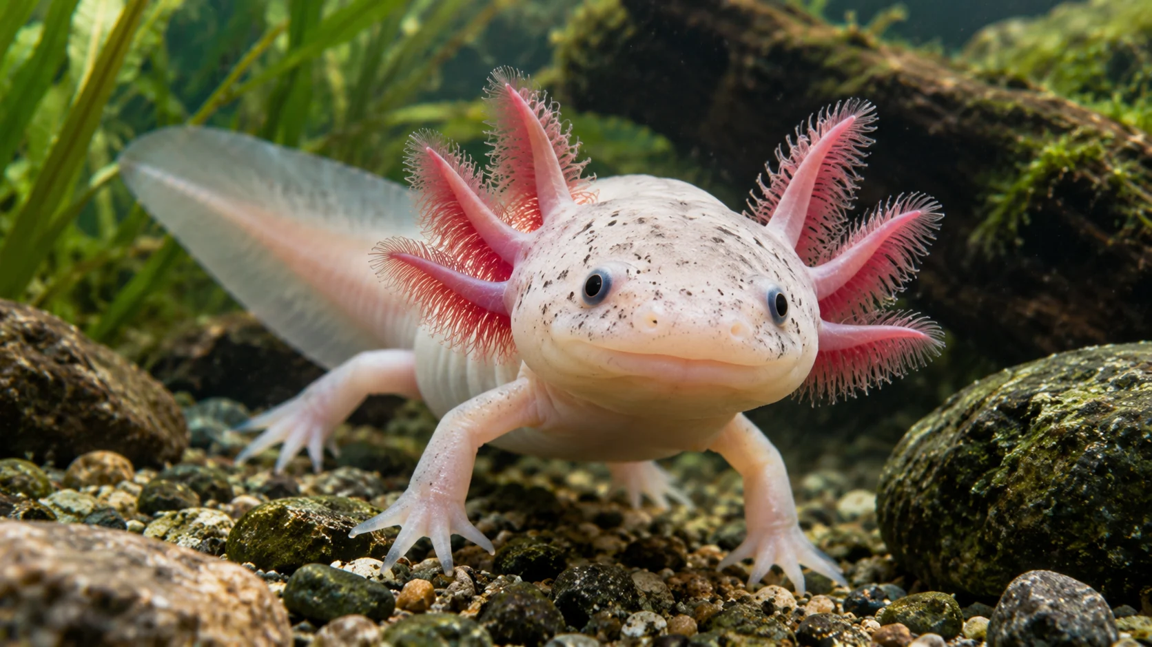Axolotls Can Regrow Entire Limbs. Biology Is Showing Off.