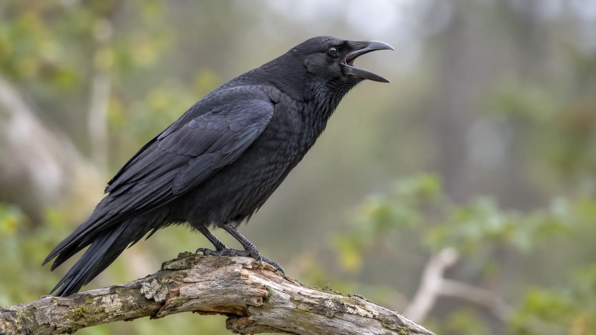 Crows Can Count Their Own Calls—Up to Four