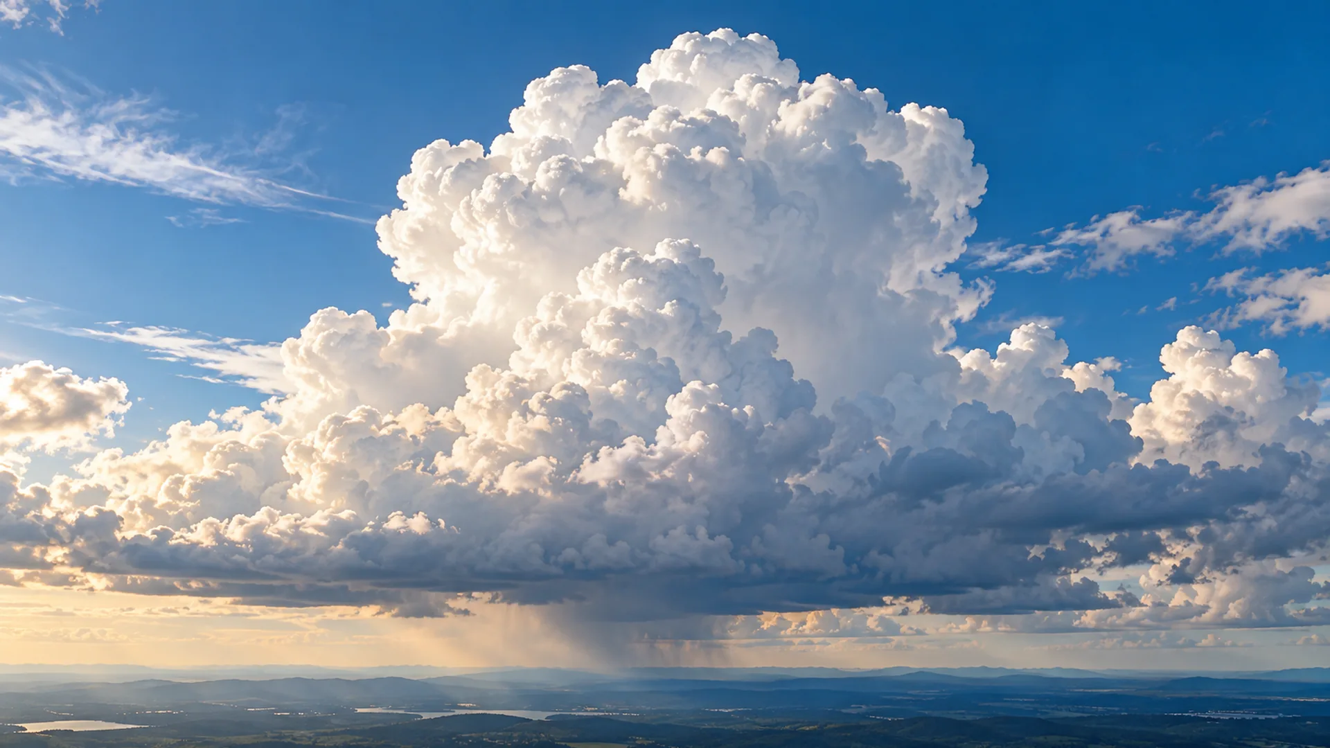 A Fluffy Cloud Can Hold a Million Pounds of Water. Seriously.