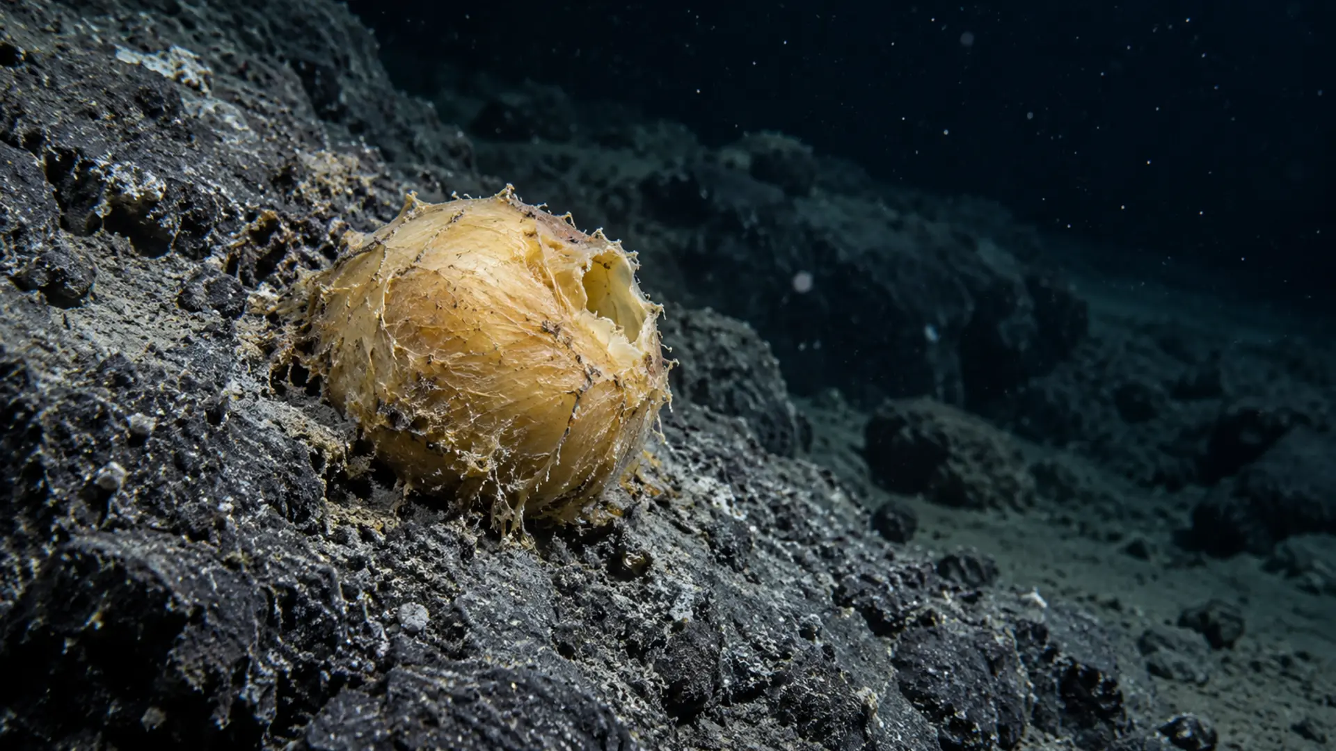 The Deep-Sea “Golden Orb” Was Part of a Giant Anemone