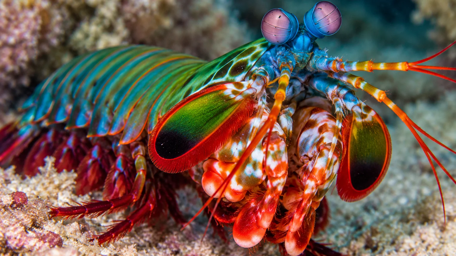 Mantis Shrimp Punch So Fast They Make Bubbles Implode