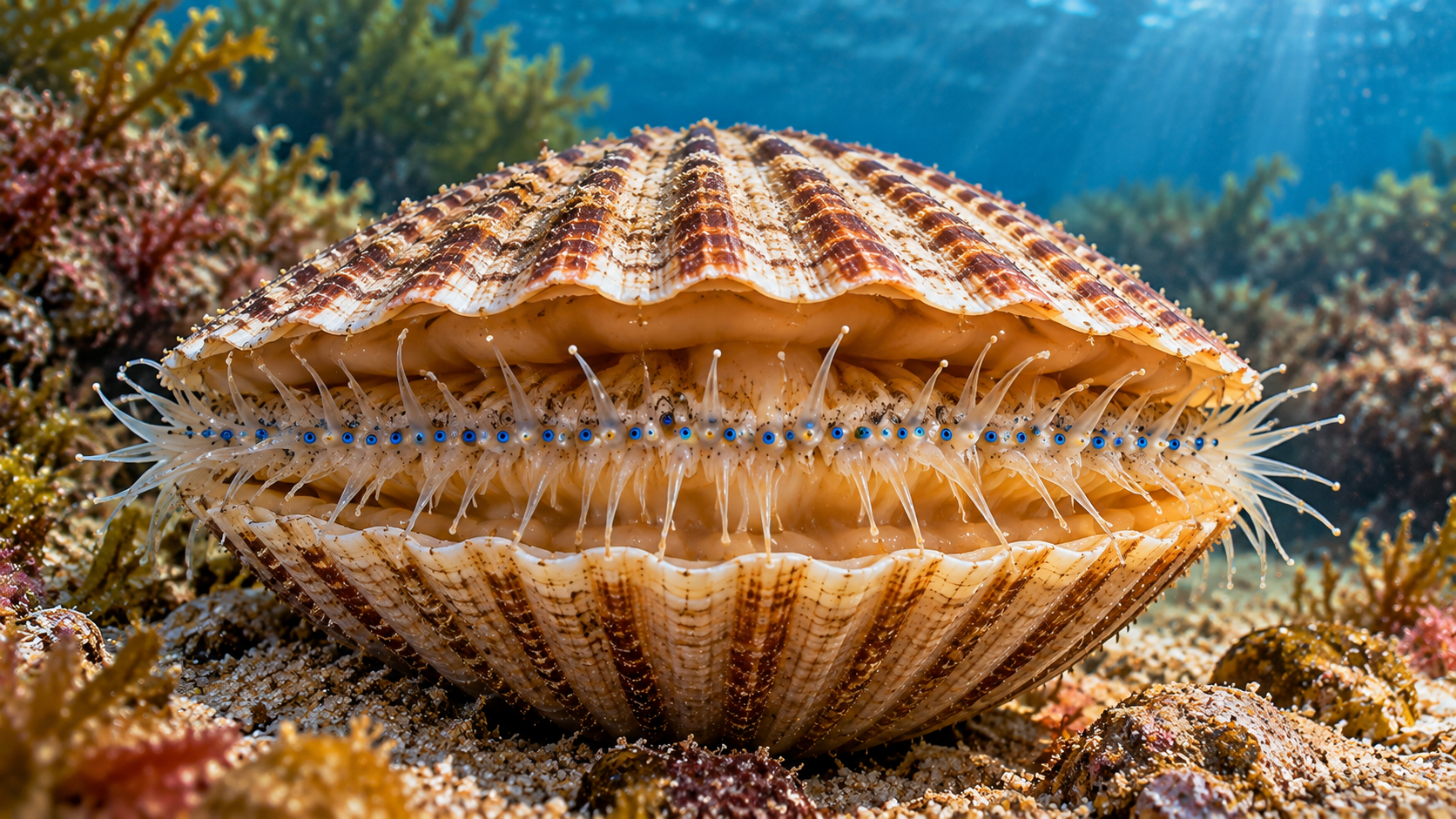 Scallops Have Up to 200 Eyes—and Their Eyes Use Mirrors