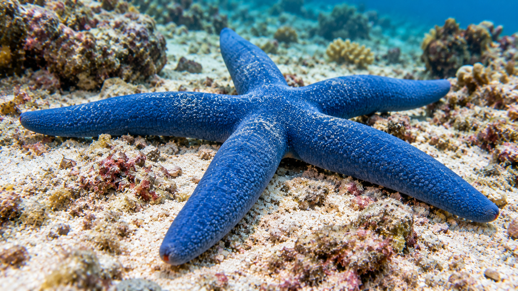 Starfish Have Eyes at the Tips of Their Arms