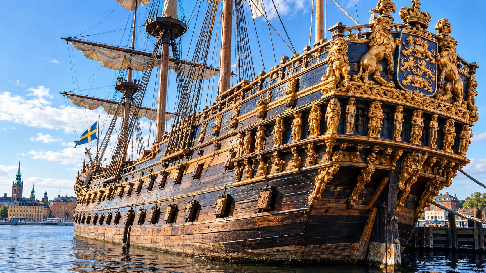 The Vasa Warship Sank About 20 Minutes Into Its First Voyage