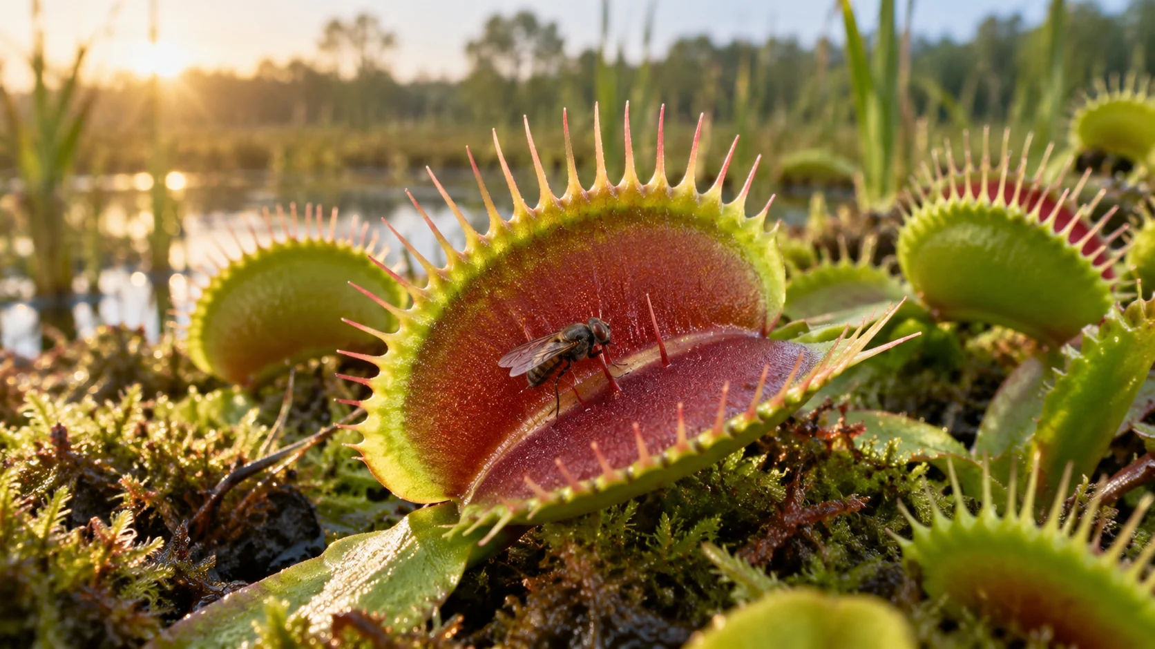 Venus Flytraps Count Electrical Signals Before Digesting Prey