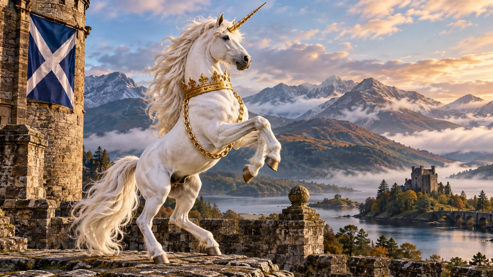 Scotland’s National Animal Is a Unicorn. And Yes, It Has a Royal Backstory.
